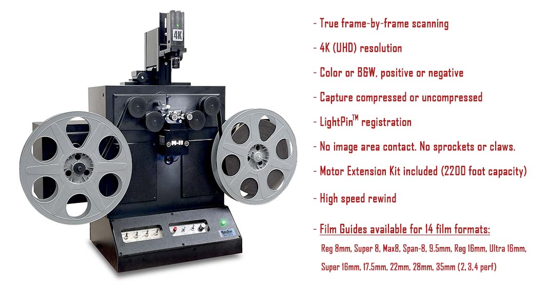Motion Picture Film Scanning & Film Transfers